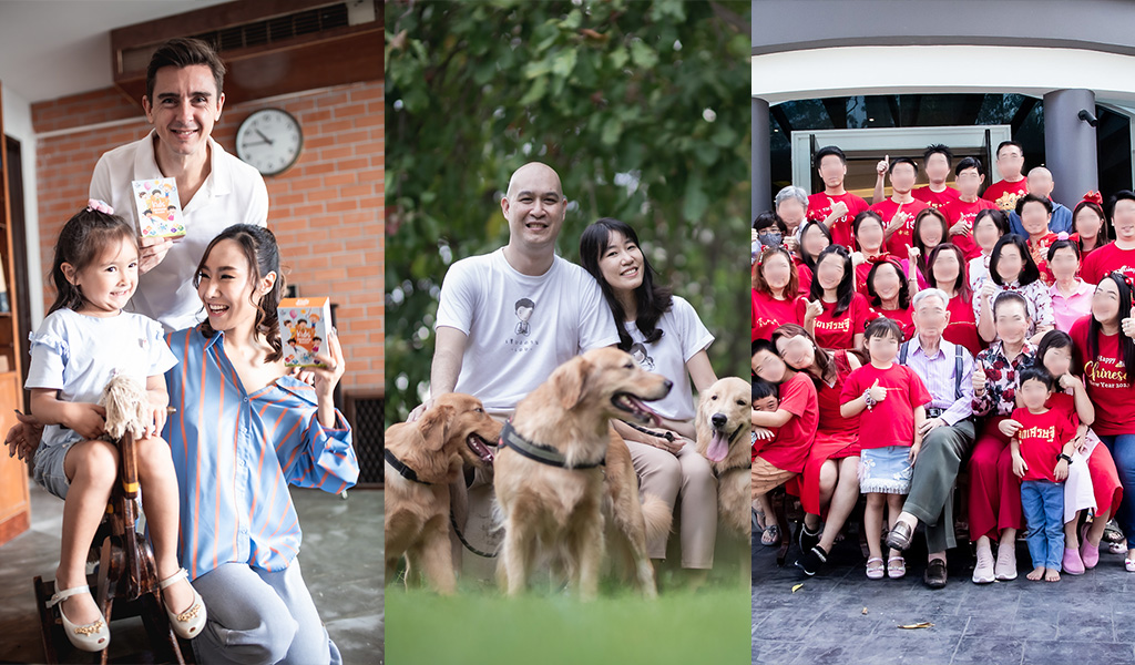 ปกงานถ่ายครอบครัว